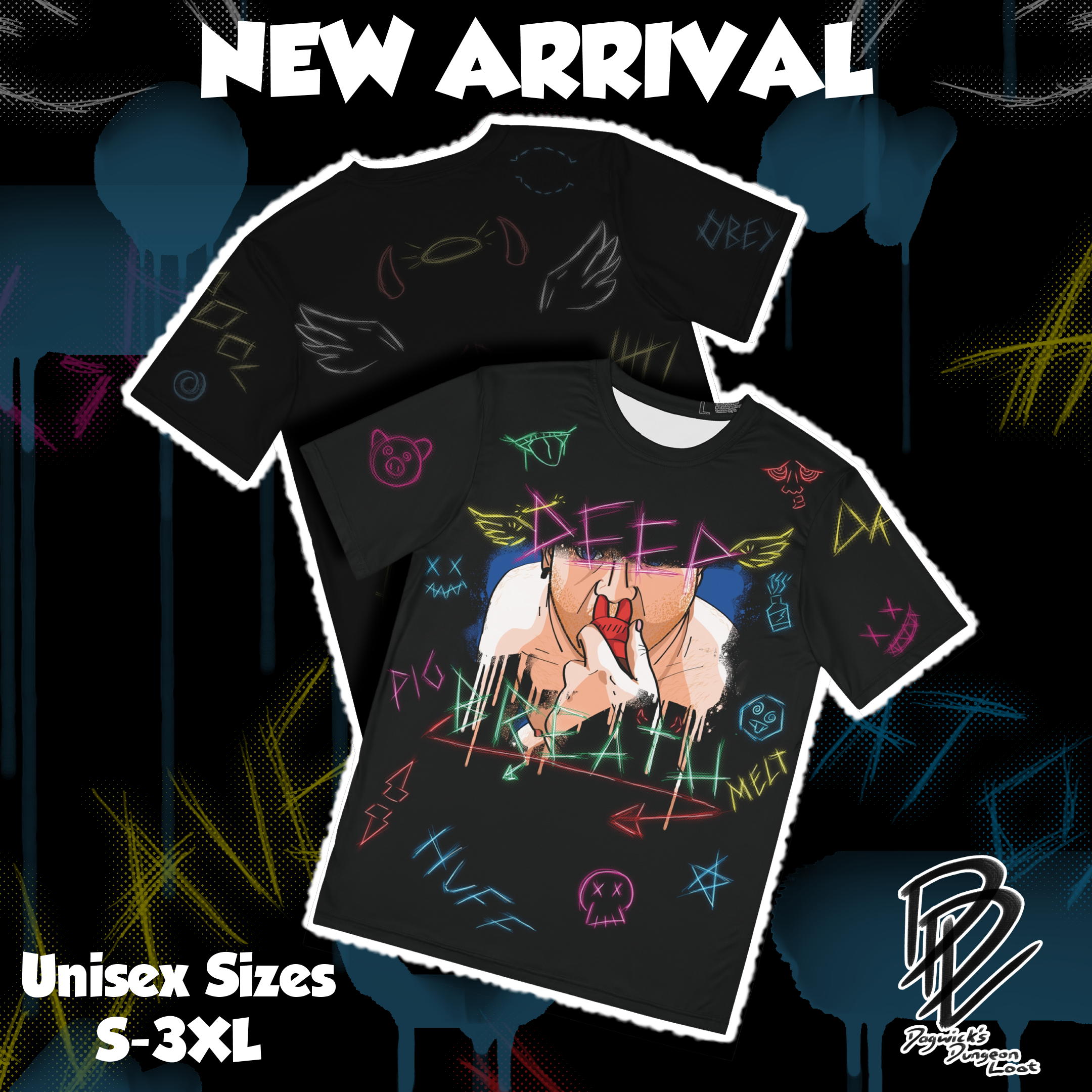 Deep Breath Allover Shirt