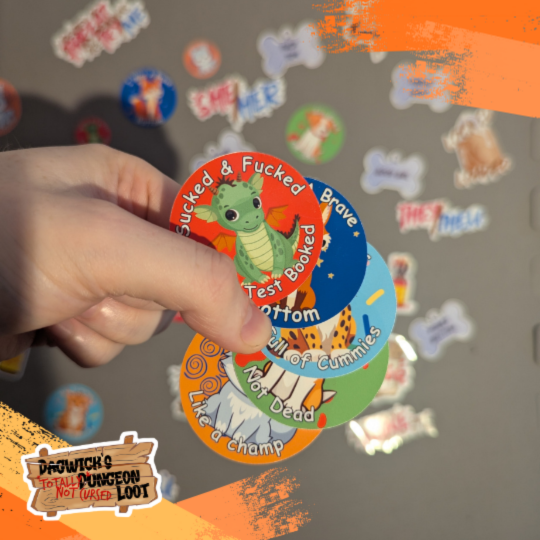 Bottom Reward Stickers